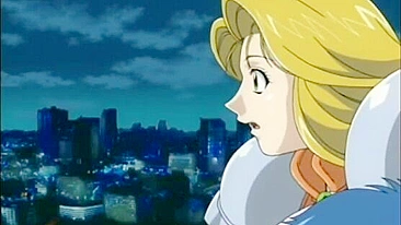 Busty hentai caught and fucked by bat monster tentacles in anime