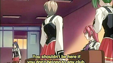 Watch Scholarly Coeds Fuck Each Other's Tits in Hentai Porn