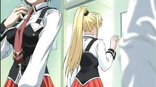 Busty hentai schoolgirl gets fucked by her teacher, anime,  busty,  hentai,  schoolgirl,  coed,  fucked