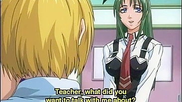 Busty hentai schoolgirl gets fucked by her teacher, anime,  busty,  hentai,  schoolgirl,  coed,  fucked