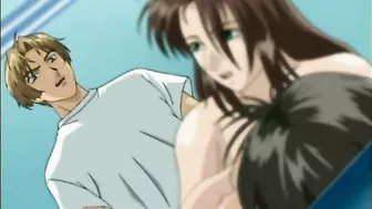 Hentai Porn - Coeds Sucking Dick and Threesome Fucking