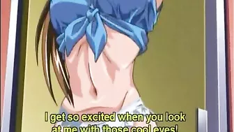 Roped hentai girls with muzzle group fucking in the office, anime