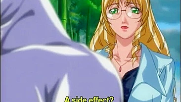 Roped hentai girls with muzzle group fucking in the office, anime