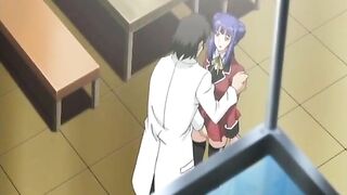 Big Boob Virgin Coed Rides Doctor's Cock in Hentai Porn