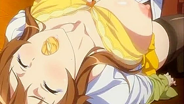 Hentai Schoolgirl Virgin Groupfucked by Bandits with Big Tits - Anime Porn