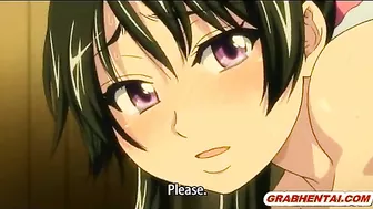 Japanese Cutie's Big Boobs Get Wet and Hot in Hentai Porn