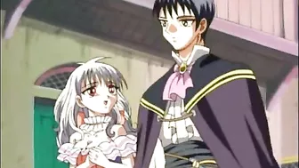 Hentai Dungeon - Chained Slave with Big Boobs in Bondage