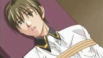 Bondage hentai guy coed gets rides his cock by busty anime