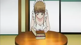 Japanese hentai maid self masturbation, anime,  japanese,  hentai,  maid,  self