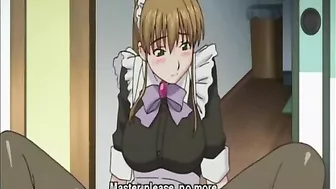 Japanese hentai maid self masturbation, anime,  japanese,  hentai,  maid,  self