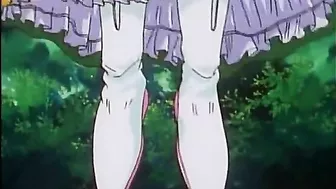 Redhead hentai cutie hard wetpussy poked by monster, anime