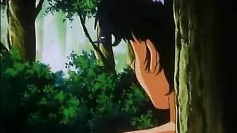 Redhead hentai cutie hard wetpussy poked by monster, anime