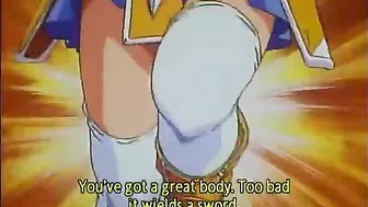 Redhead hentai cutie hard wetpussy poked by monster, anime