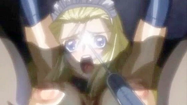 Hentai Maid Gets Ass Injection and Fucked - Big Boobs Anime Porn