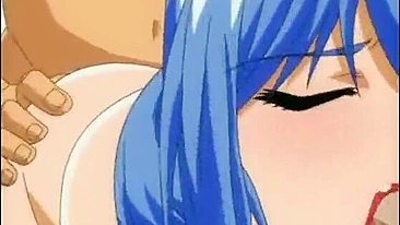 Bondage hentai bigtits ass dildoed and gangbanged, Anime, XXX