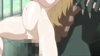 Bigtits hentai  - Monster fucked in a cage, anime,  bigtits,  hentai,  monster,  fucked