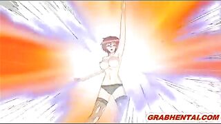 Bandit's Gangbang of Busty Bigboobs in Japanese Hentai Anime