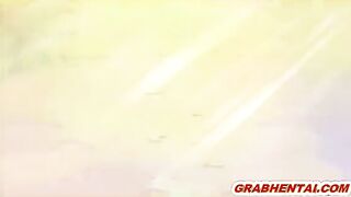 Bandit's Gangbang of Busty Bigboobs in Japanese Hentai Anime