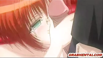 Bandit's Gangbang of Busty Bigboobs in Japanese Hentai Anime