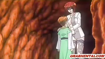 Bandit's Gangbang of Busty Bigboobs in Japanese Hentai Anime Bandit's Gangbang of Busty Bigboobs in Japanese Hentai Anime