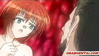 Bandit's Gangbang of Busty Bigboobs in Japanese Hentai Anime