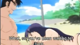 Cute hentai hottie rides stiff cock in anime Cute hentai hottie rides stiff cock in anime