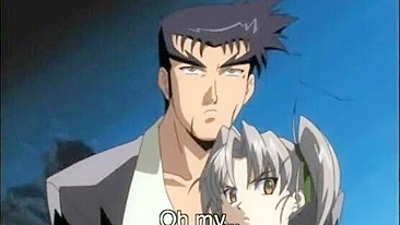 Cute hentai hottie rides stiff cock in anime