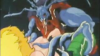 Hentai Girl Gets Fucked By Monster In Front of Friends - Anime Porn