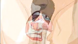 Hentai Policewoman Fucks Wet Pussy with Big Boobs - Anime