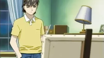 Tied and Muzzled - Bondage Hentai with Stick-on Pussy