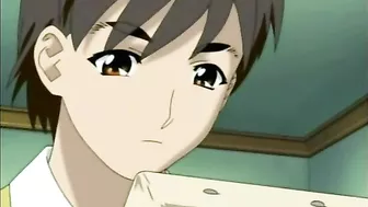 Tied and Muzzled - Bondage Hentai with Stick-on Pussy