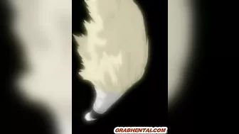 Tied and Muzzled - Bondage Hentai with Stick-on Pussy