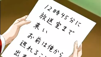 Busty hentai schoolgirl gets fingering and fucking her wetpussy, anime