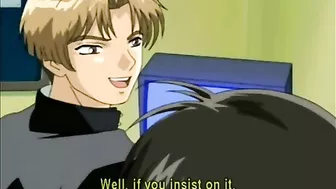 Busty hentai schoolgirl gets fingering and fucking her wetpussy, anime