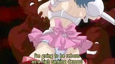 Bigboobs hentai bat monster tentacles fucked, anime