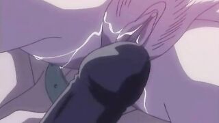 Busty Anime Porn - Dildoed Pussy Assfucking