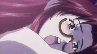 Busty Anime Porn - Dildoed Pussy Assfucking