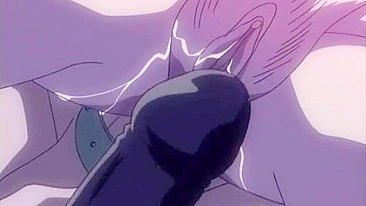 Busty Anime Porn - Dildoed Pussy Assfucking