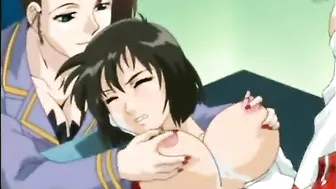 Hentai Schoolgirls Group Dildo Fuck - Anime Coeds' Wild Sex!