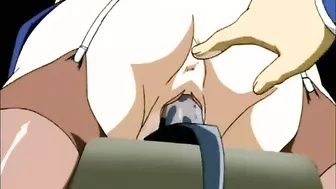 Hentai Teacher Gets Dildoed Pussy and Assfucked - Big Boobs Anime