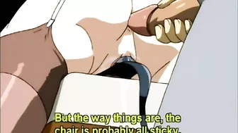 Hentai Teacher Gets Dildoed Pussy and Assfucked - Big Boobs Anime