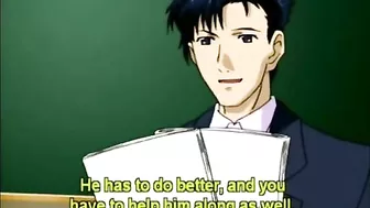 Hentai Teacher Gets Dildoed Pussy and Assfucked - Big Boobs Anime