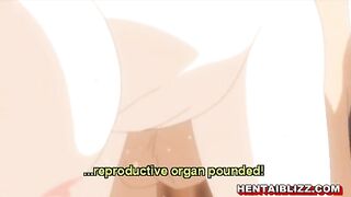 Big Boobs Hentai Titty Fucking and Riding Stiff Dick - Busty Anime Porn