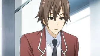 Hentai Coed Assfucking with Pinched Big Tits and Wet Pussy