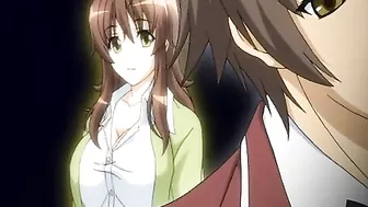 Hentai Coed Assfucking with Pinched Big Tits and Wet Pussy