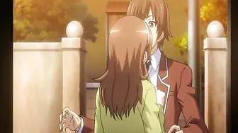 Hentai Coed Assfucking with Pinched Big Tits and Wet Pussy