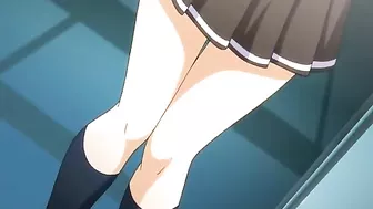 Hentai Coed Assfucking with Pinched Big Tits and Wet Pussy