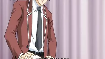 Hentai Coed Assfucking with Pinched Big Tits and Wet Pussy