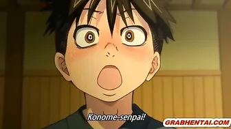 Japanese Busty Hentai Gets Squeezed and Licked Japanese Busty Hentai Gets Squeezed and Licked