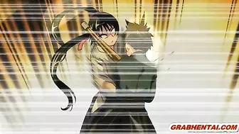 Japanese Busty Hentai Gets Squeezed and Licked